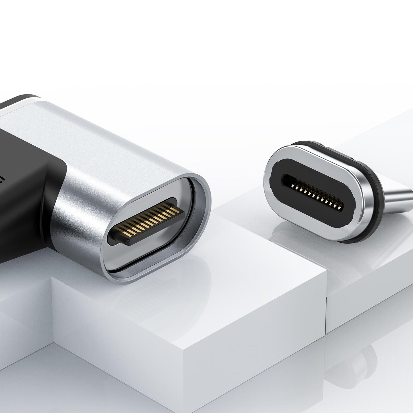 USB C Magnetic Adapter 24 Pins 4K Video Data Converter Magnetic Head