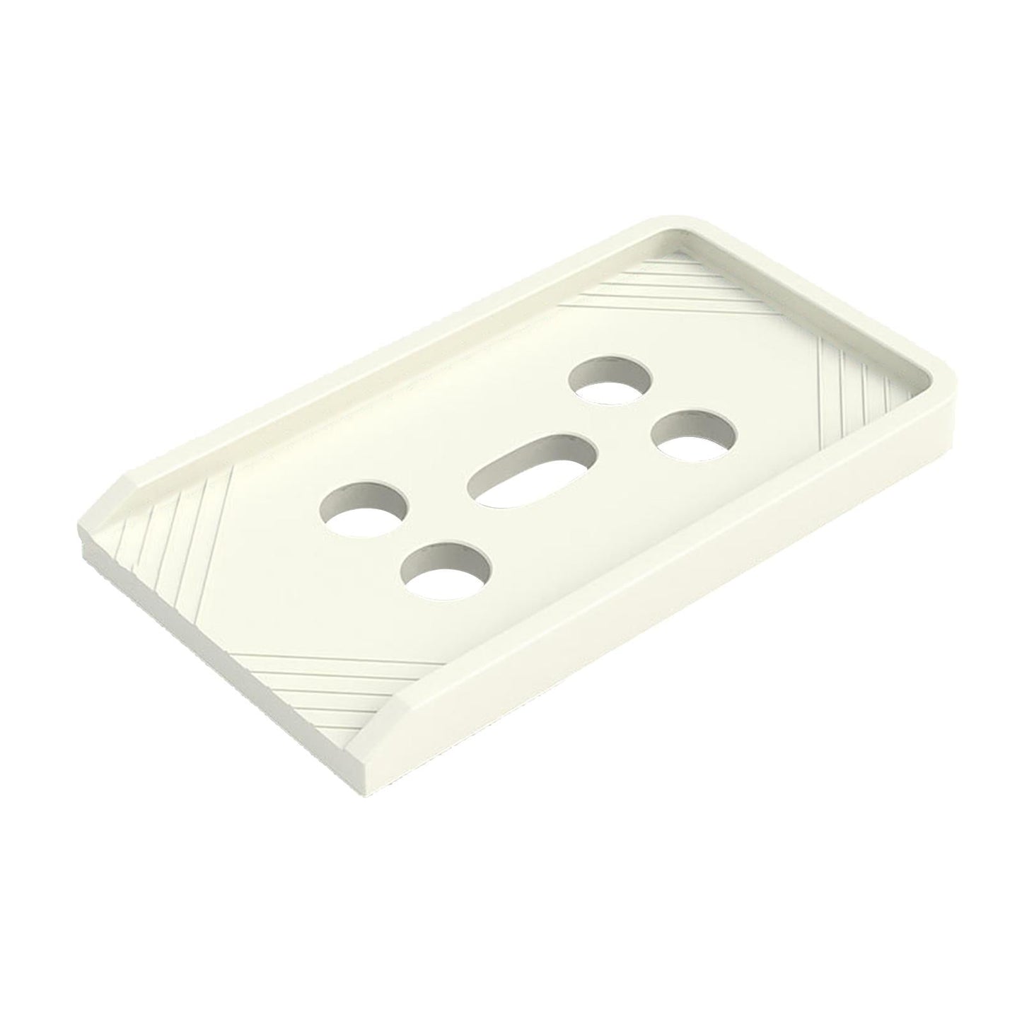 PC CPU Holder Stand Mobile with Wheels Cart for Office Home Under Desk Parallel Apricot