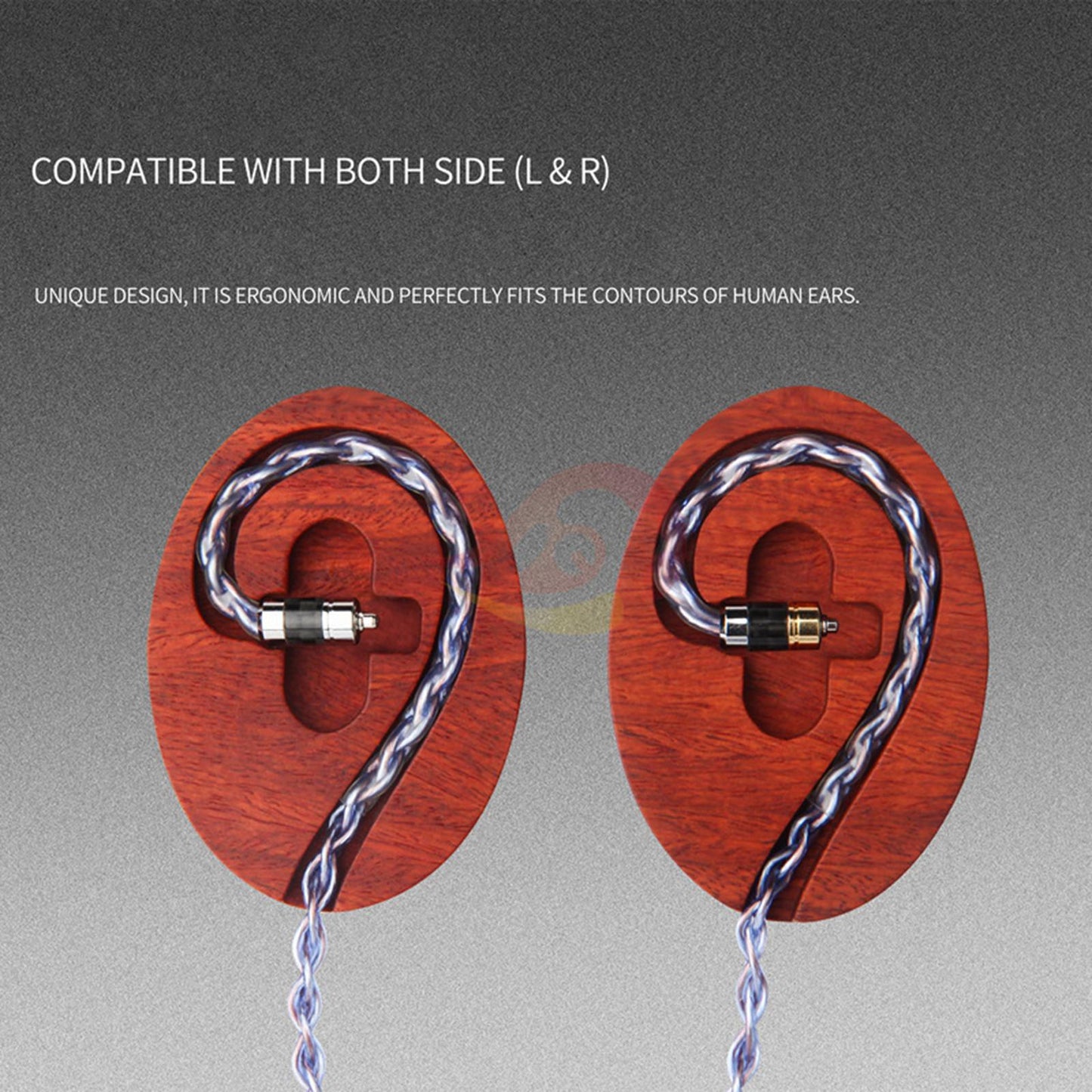 Earphone Line Shaper Small Earpiece Cable Portable Wood Ear Hook Shaper