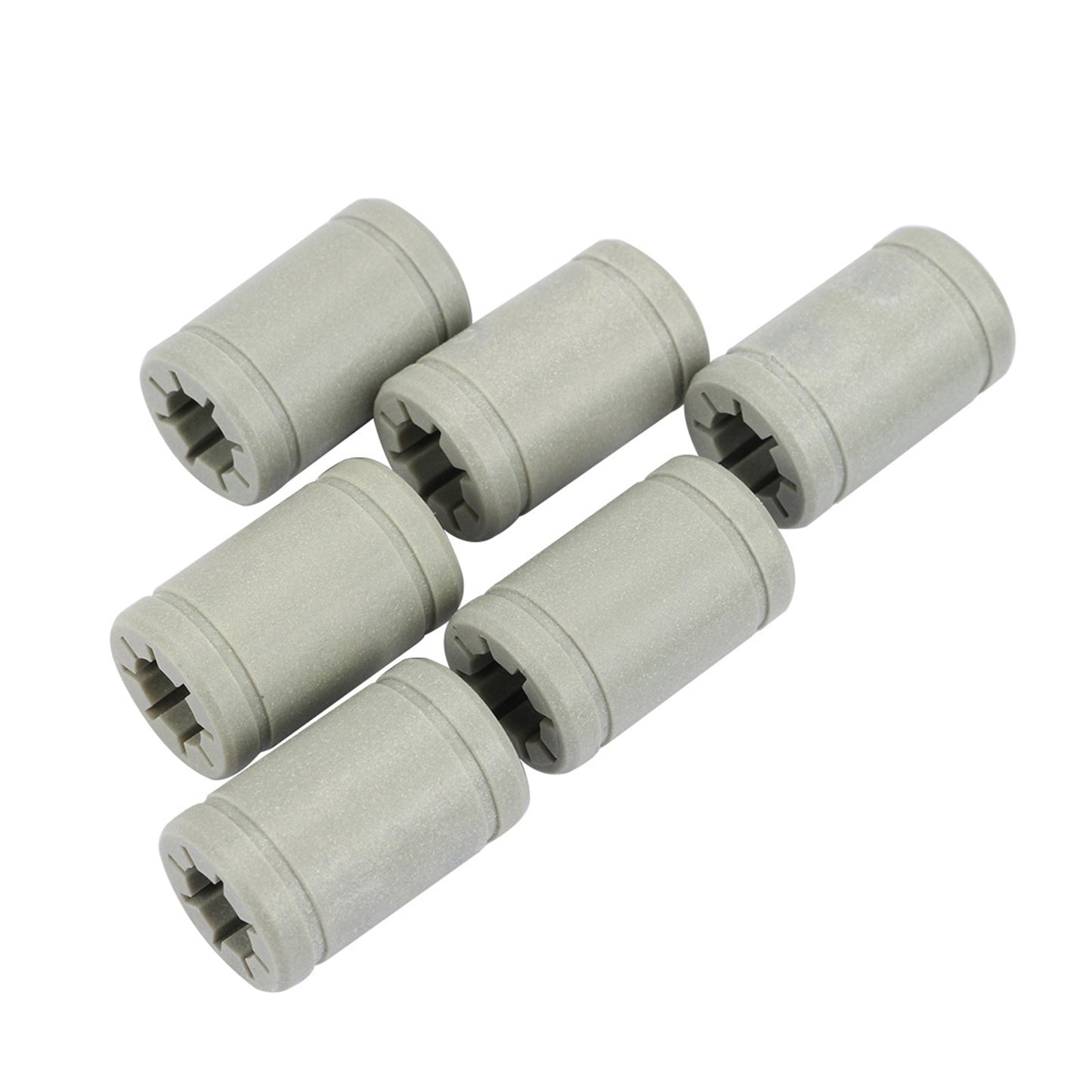 4x LM8Uu Bearing Shaft 8mm Gray Rjmp-01-08 Linear Bearing Printer Parts