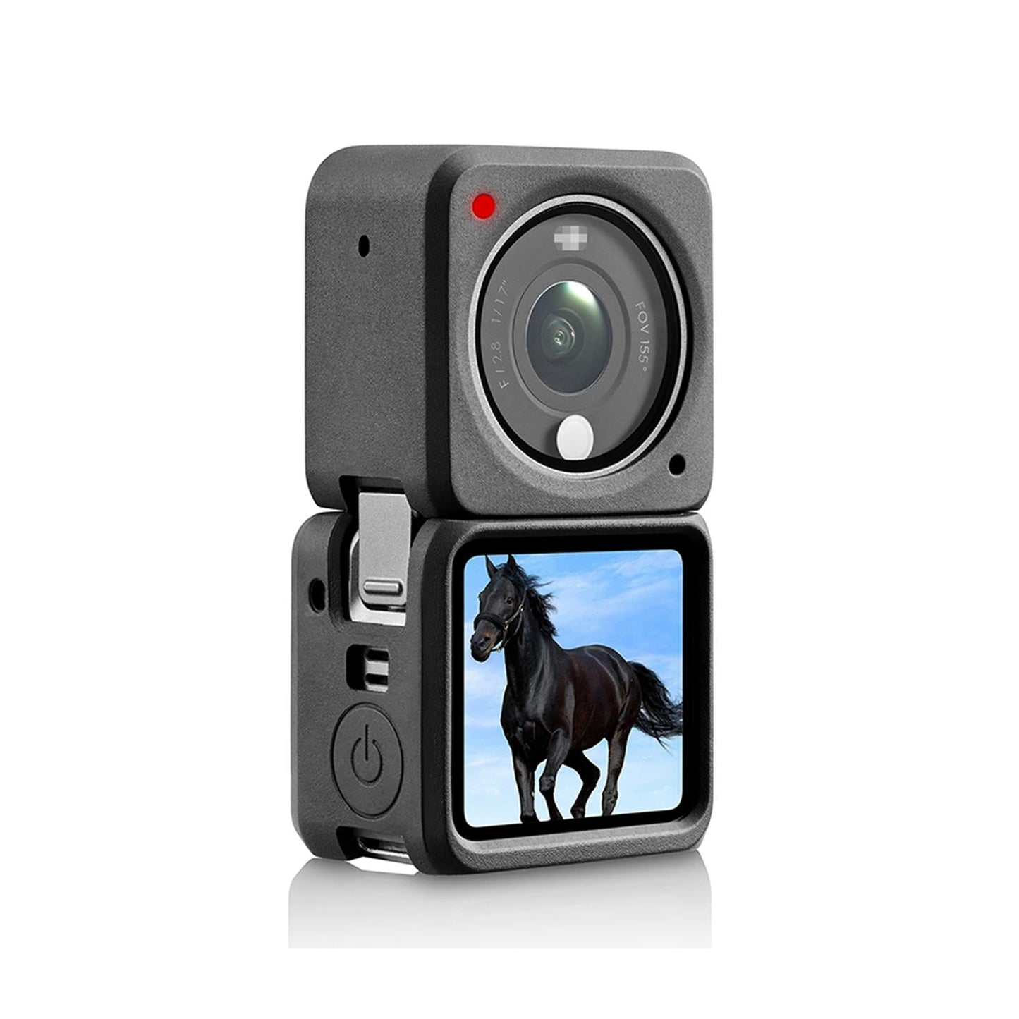 Protective Shell Magnetic Snap-In Silicone for DJI Action 2 Sports Camera