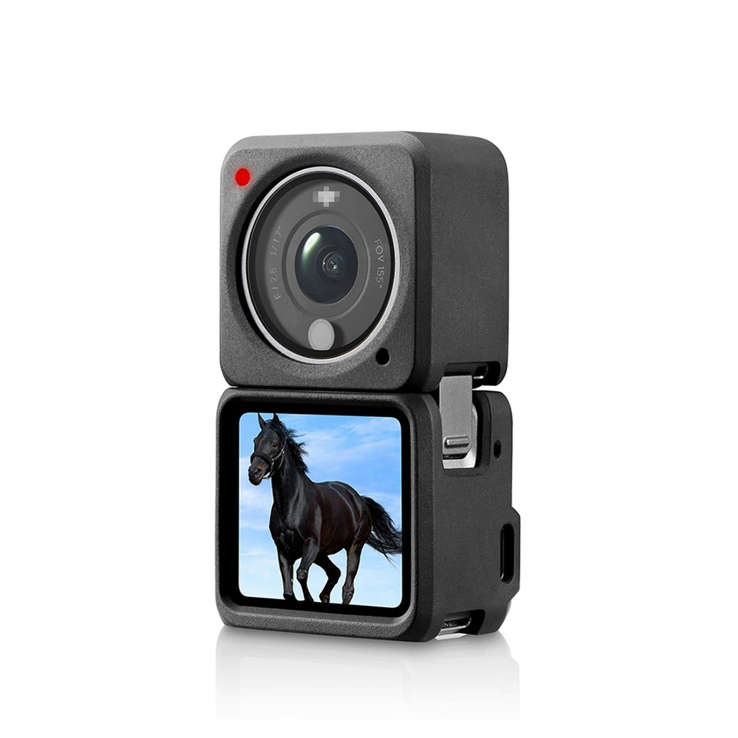 Protective Shell Magnetic Snap-In Silicone for DJI Action 2 Sports Camera