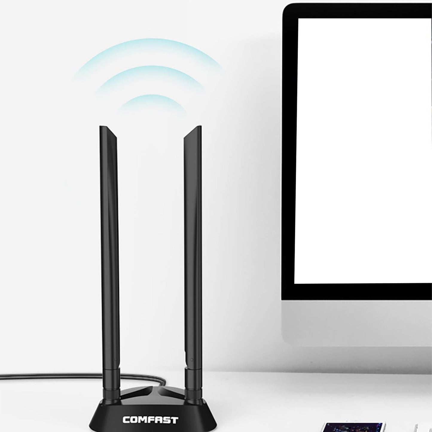 WiFi6E Network Adapter BT5.2 Magnetic Base 802.11AX for Laptop Win 10 64Bit