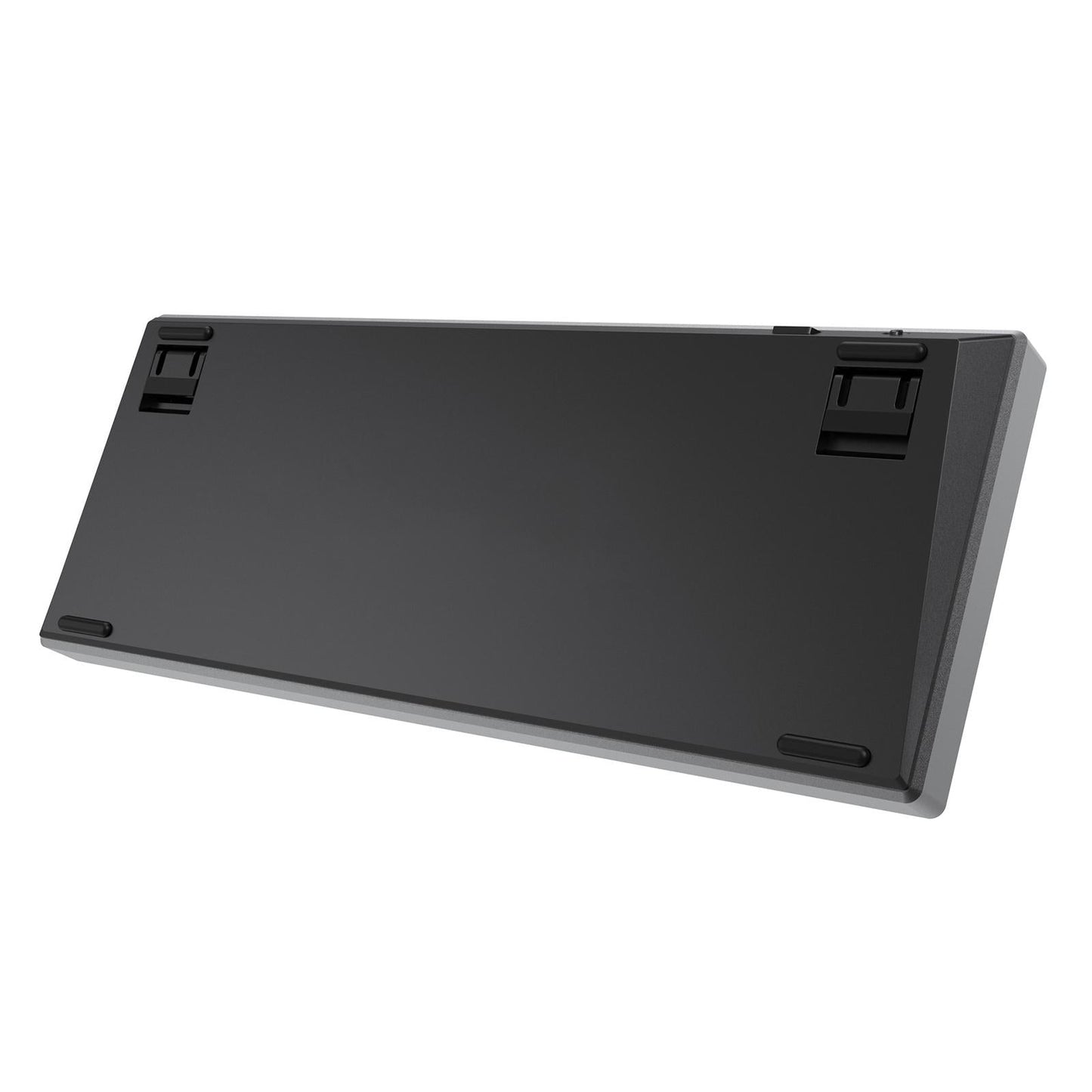 84 Key Modular Mechanical Keyboard Hot-Swappable with RGB light black gray