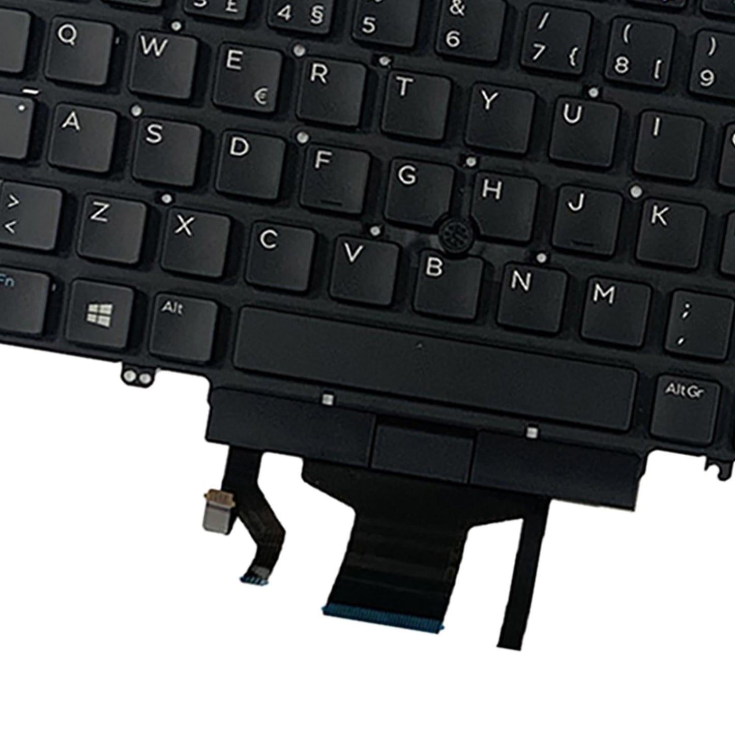 Laptop Keyboard Portuguese Layout for Dell Precision 7730 M7530 Part Black