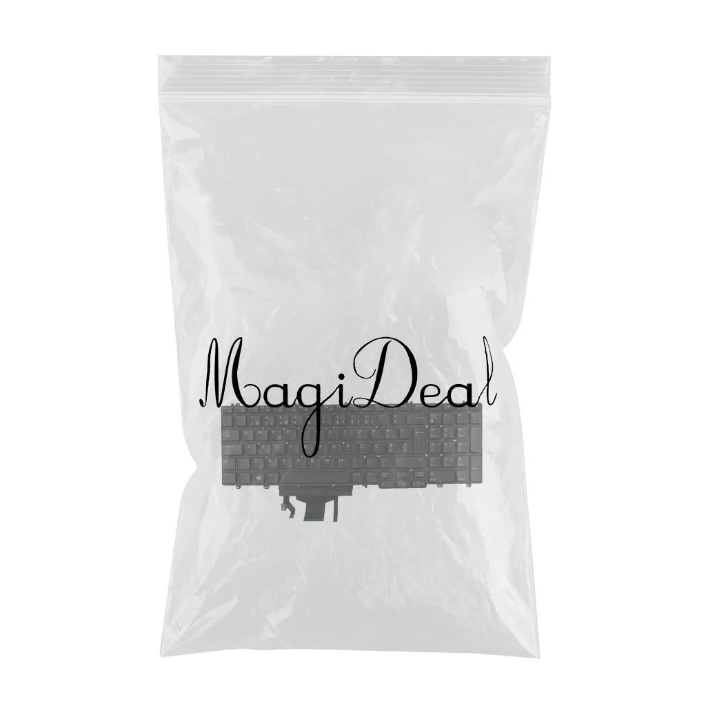 Laptop Keyboard Portuguese Layout for Dell Precision 7730 M7530 Part Black