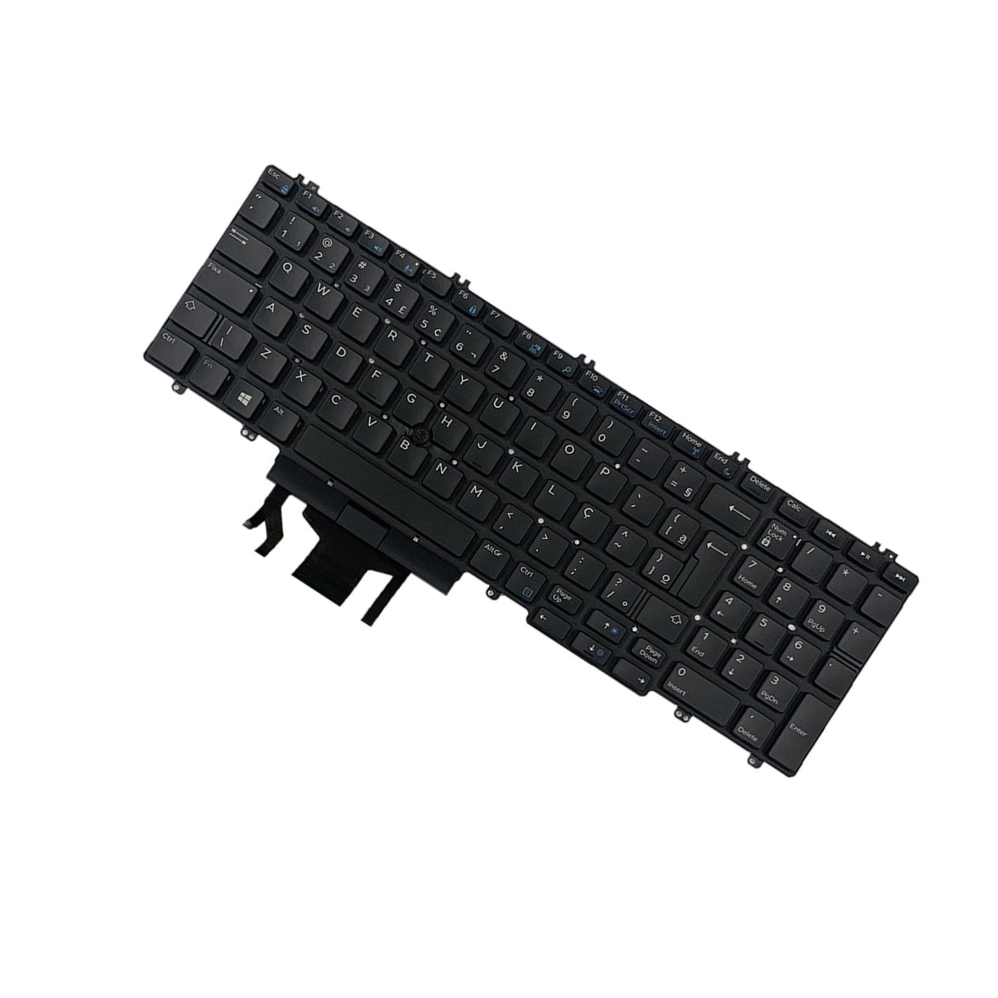 Laptop Keyboard Brazilian for Dell Precision 7530 E7530 M7530 Part