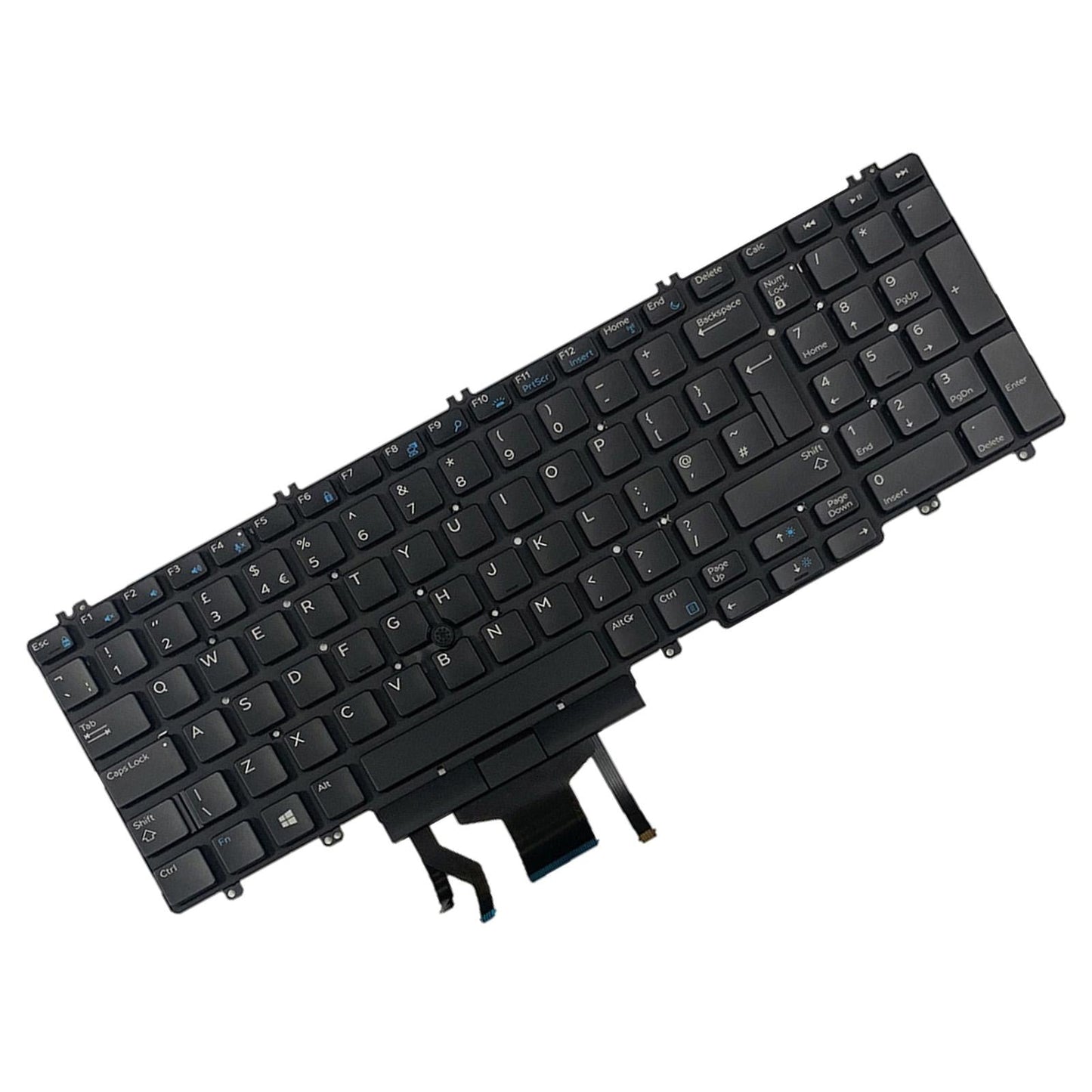 Laptop Keyboard with Bakclit for Dell Precision 3530 7530 7730 Easy Install