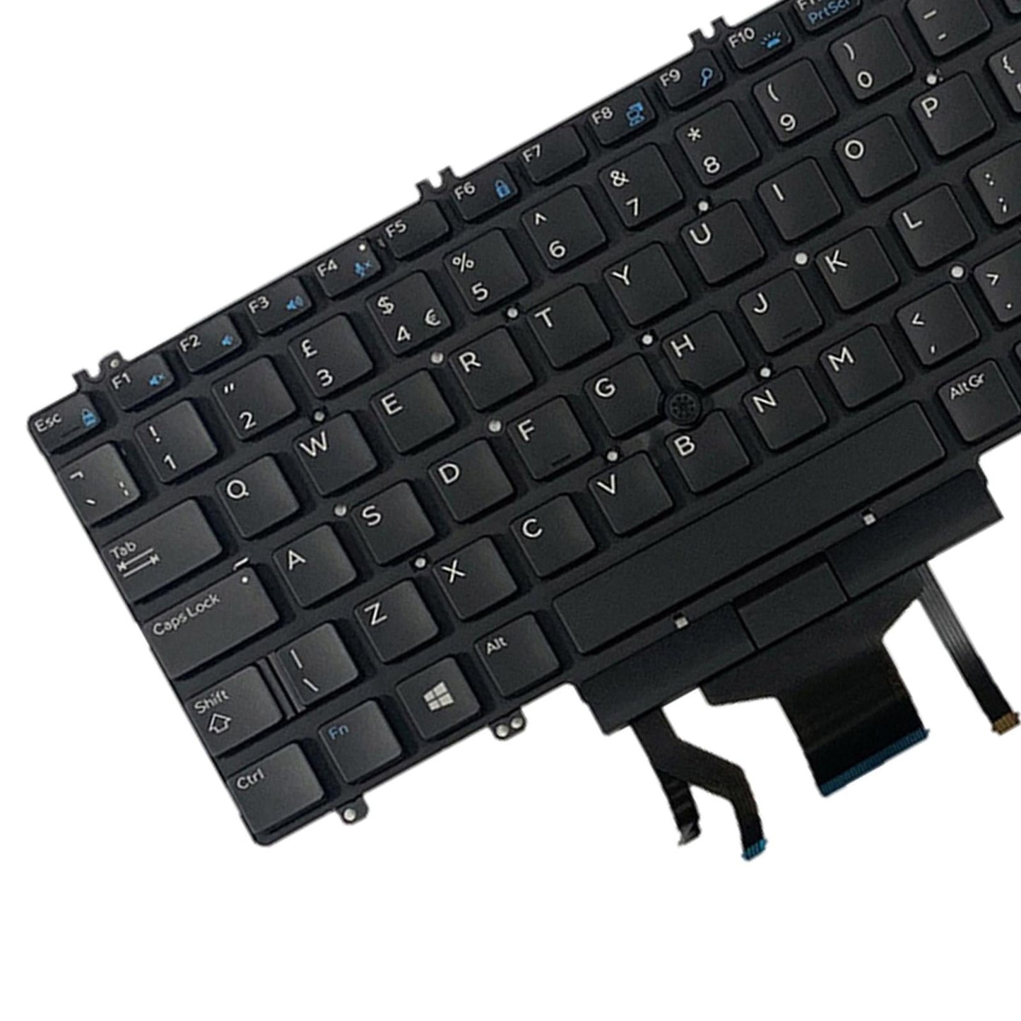 Laptop Keyboard with Bakclit for Dell Precision 3530 7530 7730 Easy Install