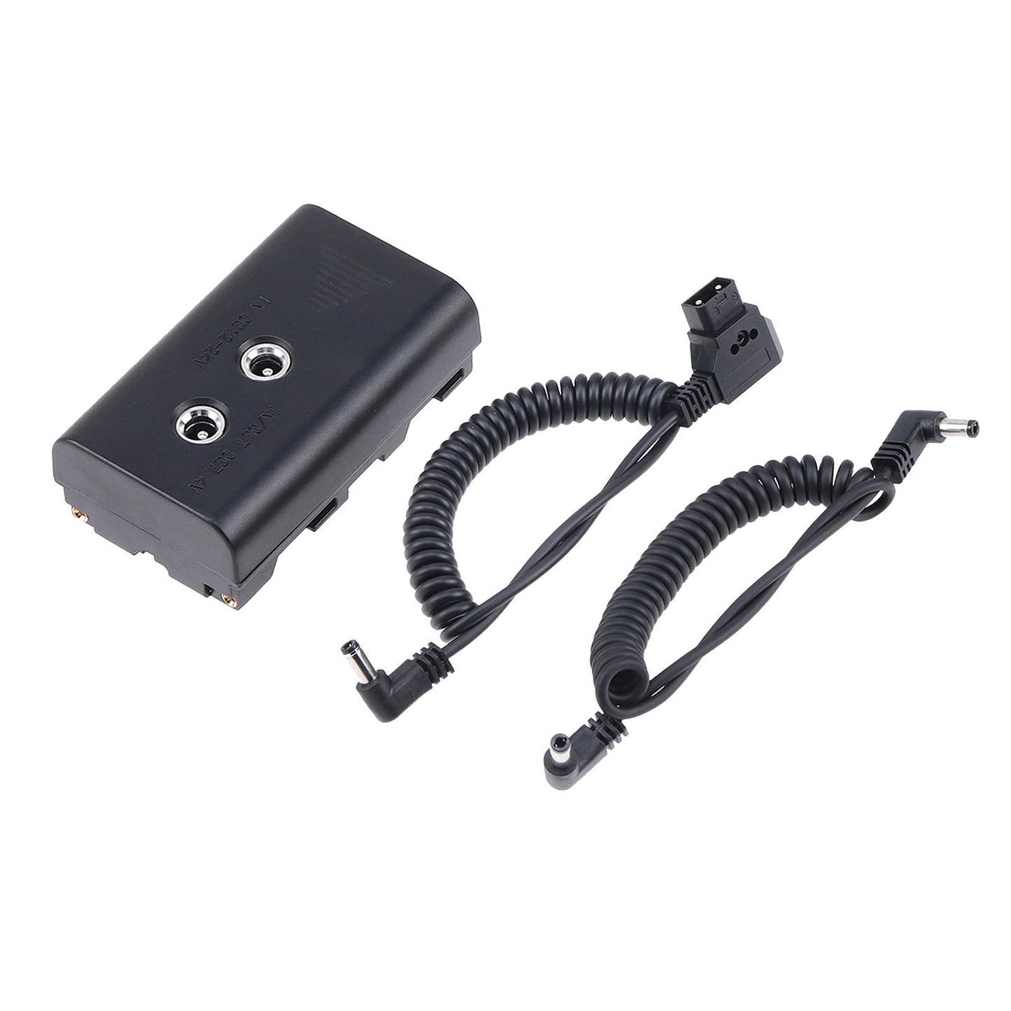 DC Coupler D-Tap to DC Cable 12V-24V Dummy Battery Adapter for Sony Camera