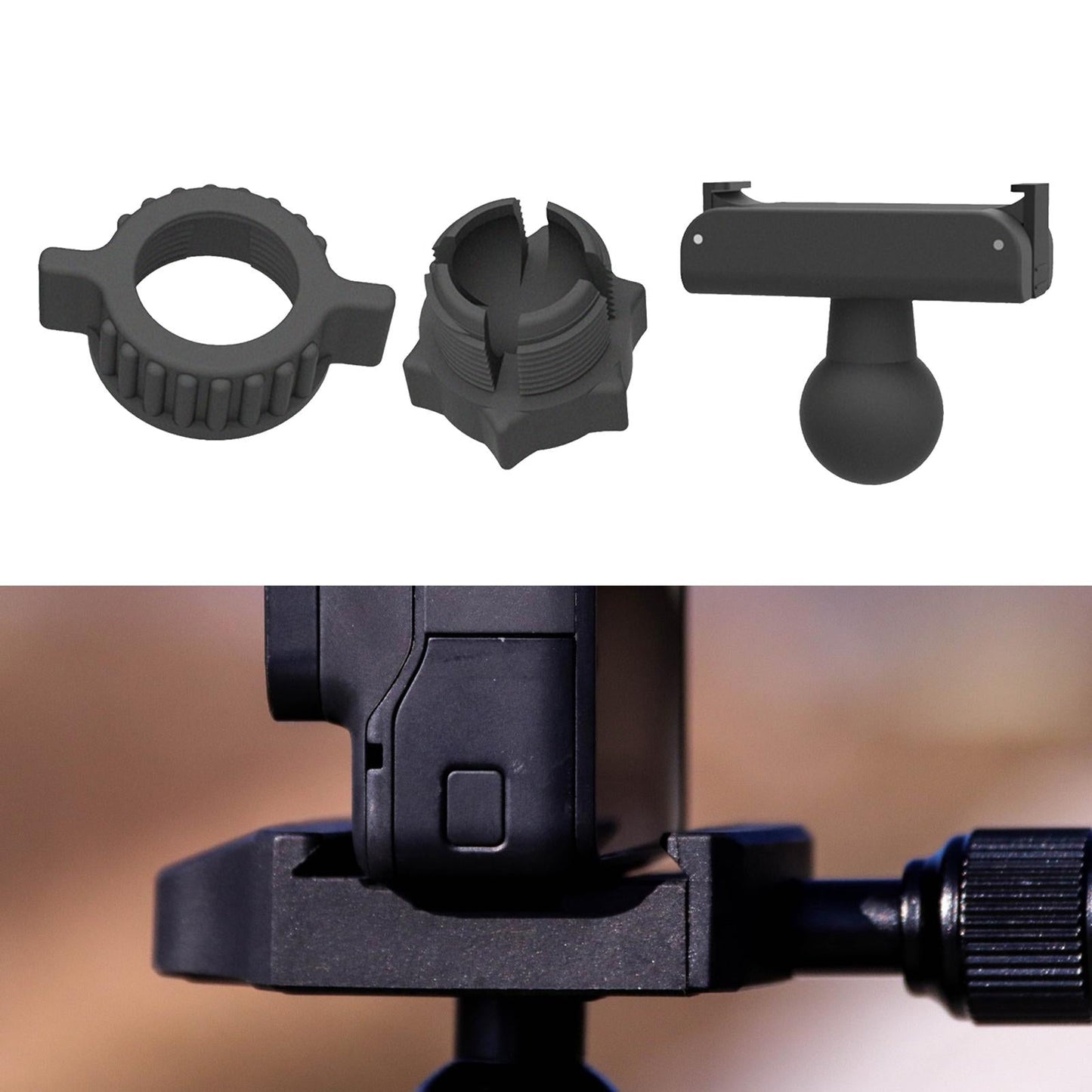 Magnetic Adapter Mount Universal Mount Bracket for DJI Action 2 Spare Parts
