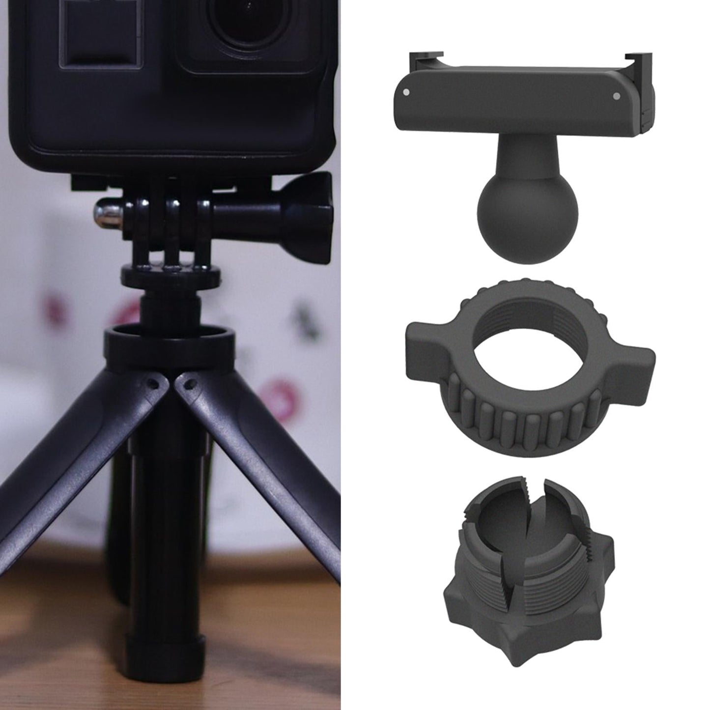 Magnetic Adapter Mount Universal Mount Bracket for DJI Action 2 Spare Parts