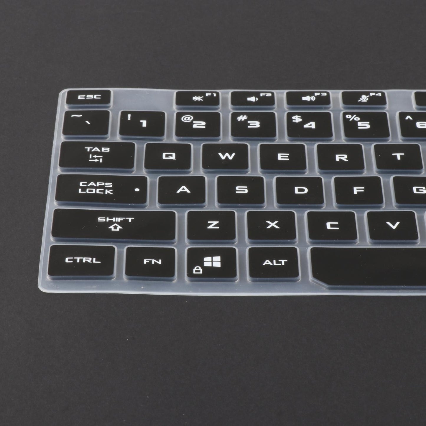 Keyboard Protector Skin Universal for ASUS TUF Gaming A15 Laptop Accessories Black