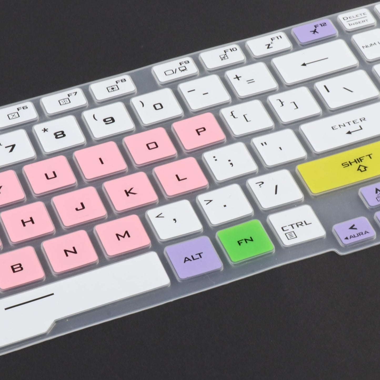 Keyboard Protector Skin Universal for ASUS TUF Gaming A15 Laptop Accessories Colorful Pink