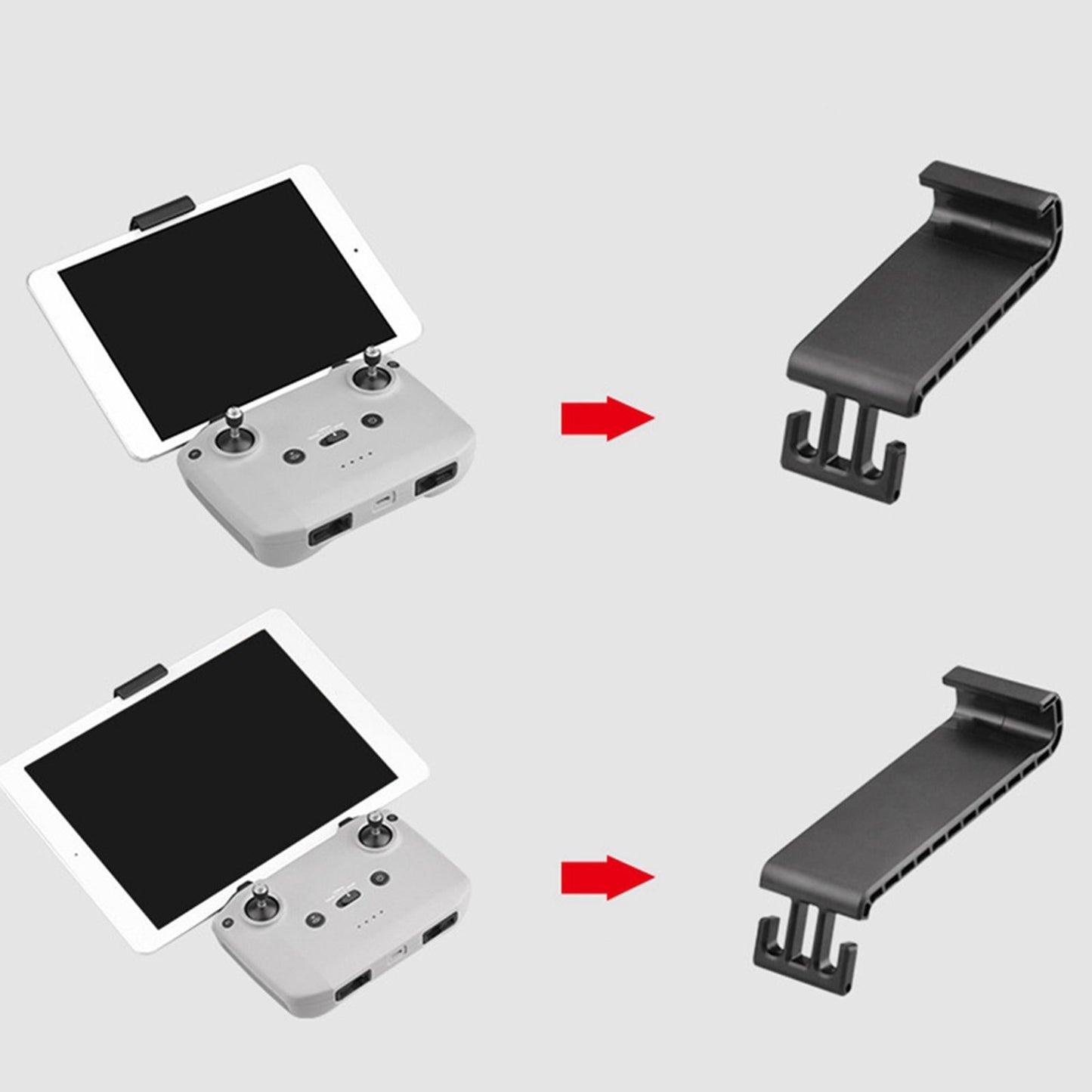 Tablet Extended Bracket Adjustable Durable for DJI Mavic 3 Drone 9x3.8x2cm