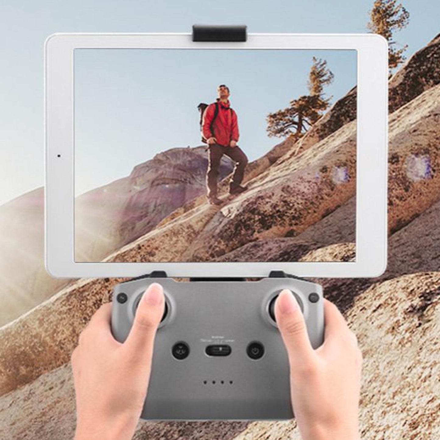 Tablet Extended Bracket Adjustable Durable for DJI Mavic 3 Drone 9x3.8x2cm