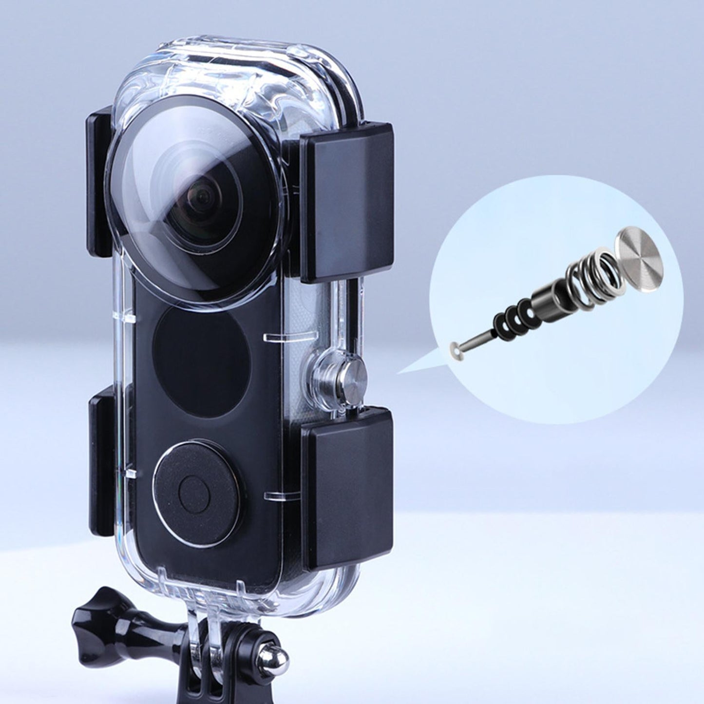 Waterproof Case Dustproof Protect for Insta360 One x2 Snorkeling Swimming