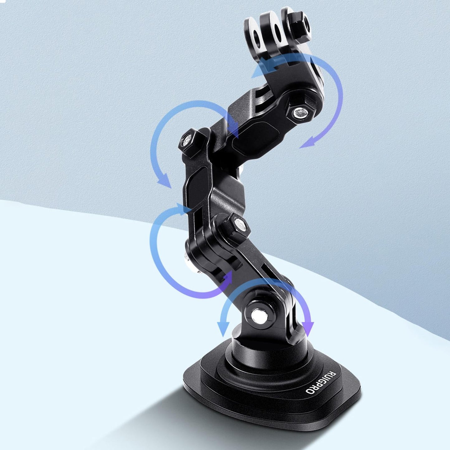 Helmet Chin Mount Holder Stick Extension Arm Mount Flodable for 10 9 8