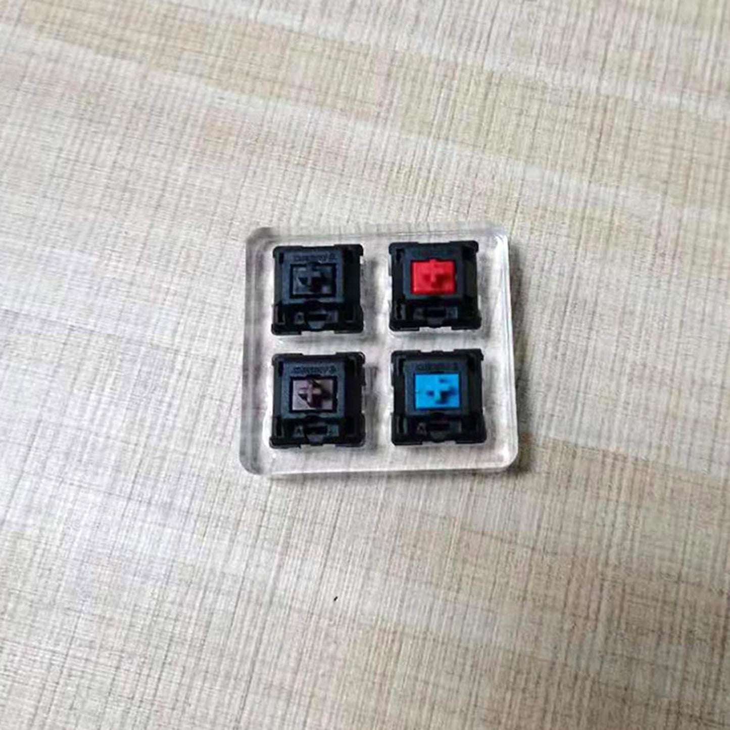 4-Key Switches Tester Simple Installation for Mechanical Keyboards Keycaps