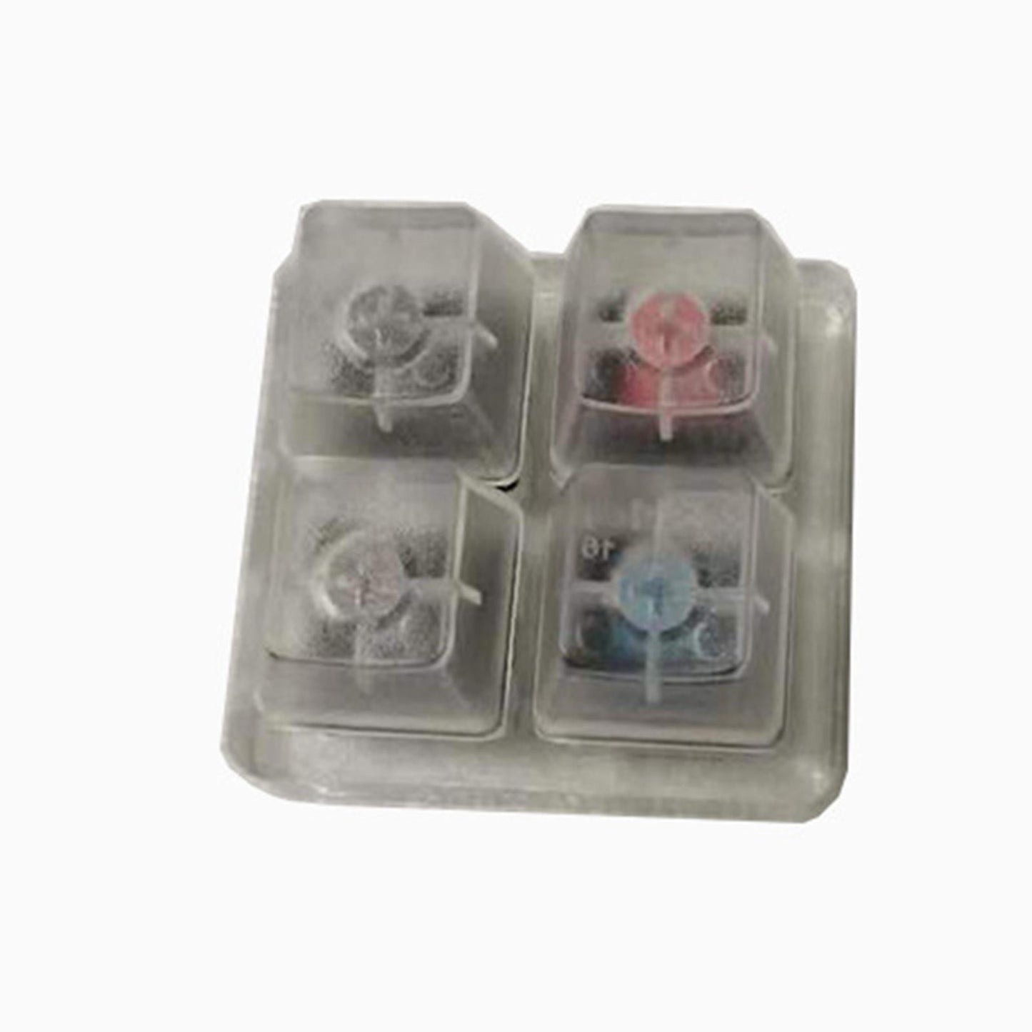 4-Key Switches Tester Simple Installation for Mechanical Keyboards Keycaps