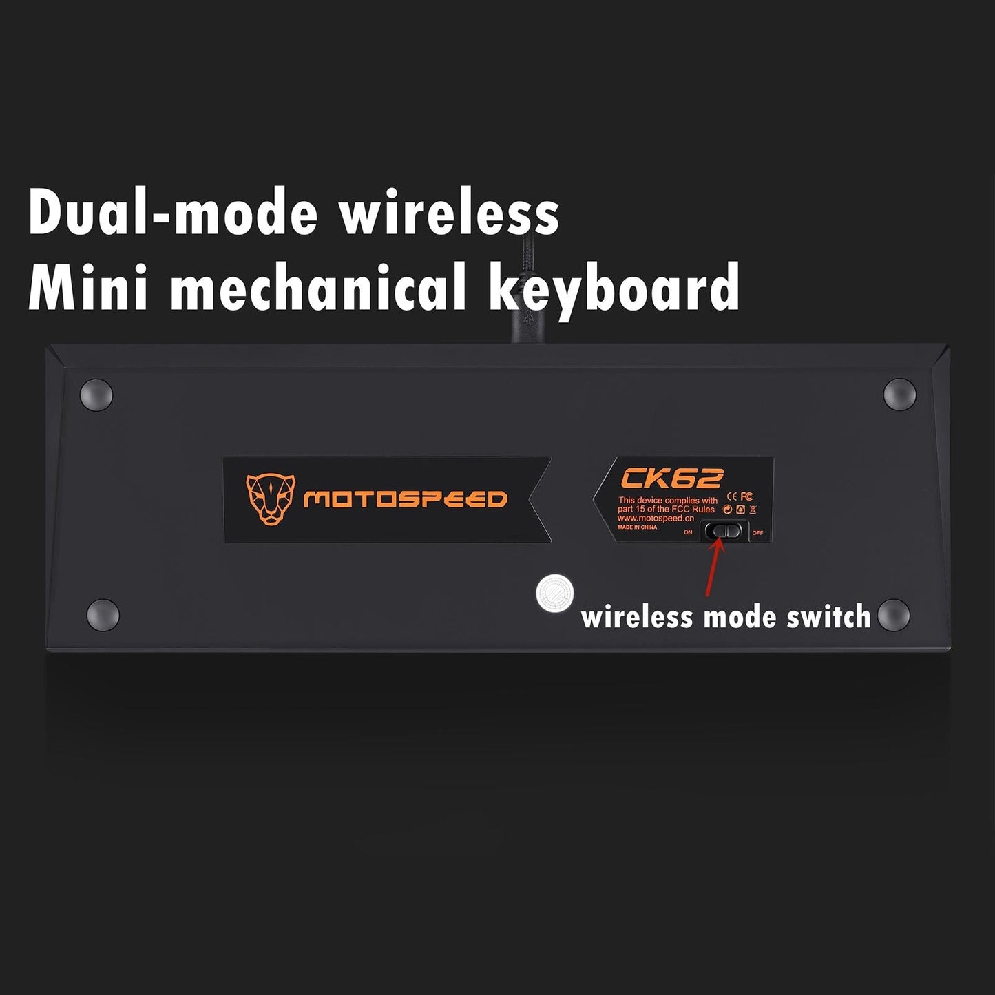 Mechanical Keyboard 61 Key ABS Plasic Classic Durable for Laptop Computer White Green Shaft