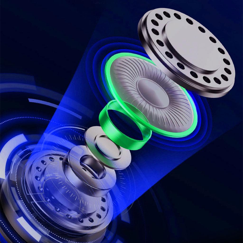 Wired Gaming Headset Breathing Lamp 3.5mm for E-Sports Laptops Blue Lamp