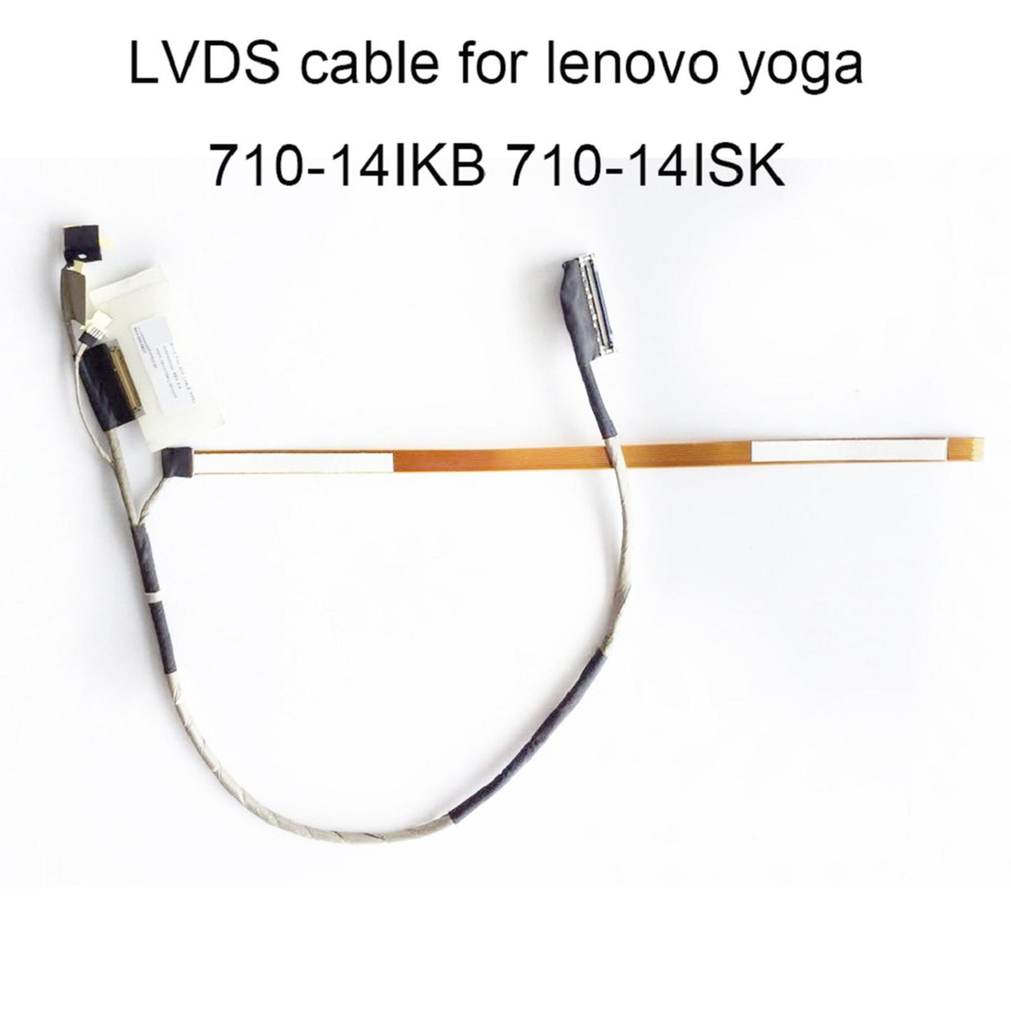 Screen Cable Laptop Computer Components Black for Lenovo Yoga 80TY 710-14