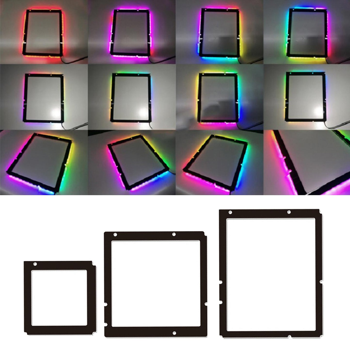 Back Light 5V ATX RGB Backplate for ATX Mainboard Decor Lamp Strip Large