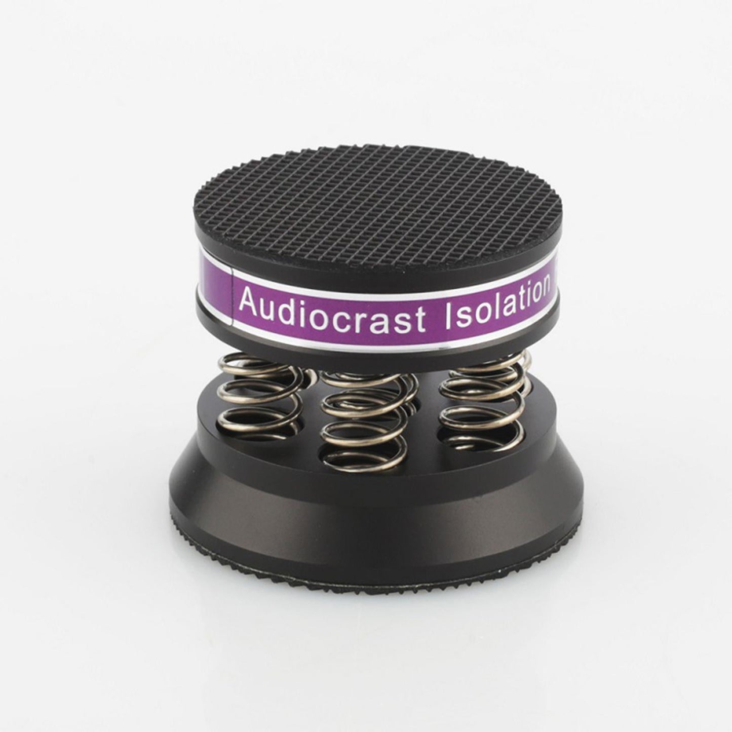 Aluminum HiFi Audio Stand Feet Adjustable Speaker Record Player Black 1Pc