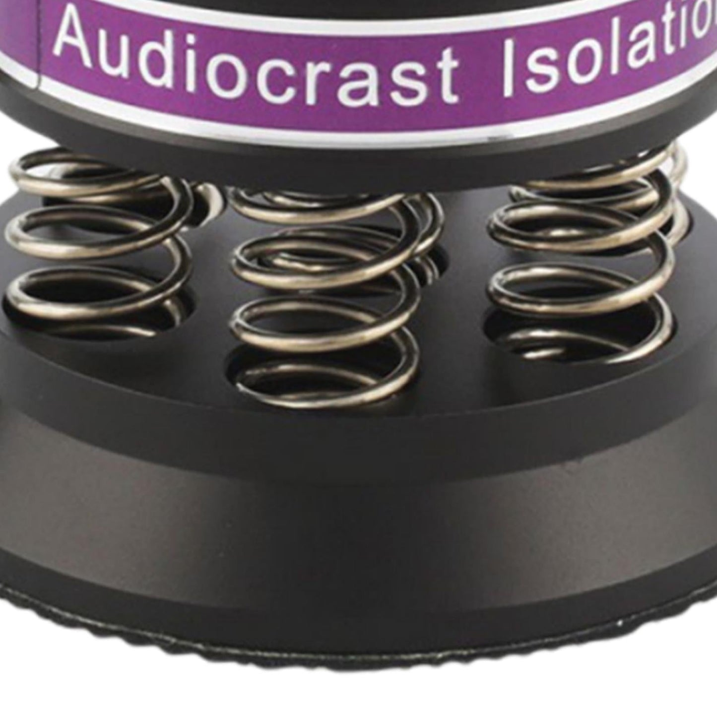 Aluminum HiFi Audio Stand Feet Adjustable Speaker Record Player Black 1Pc