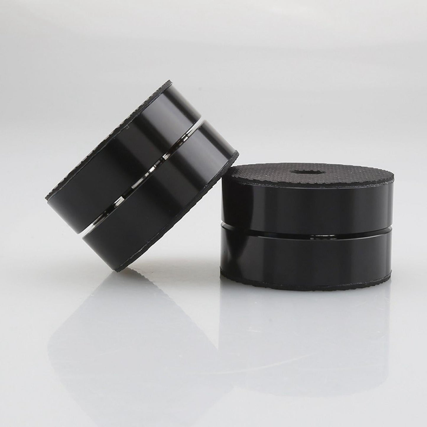 Speaker Shock-Absorbing Spike Pad Aluminum Alloy for CD Player Electronics Black