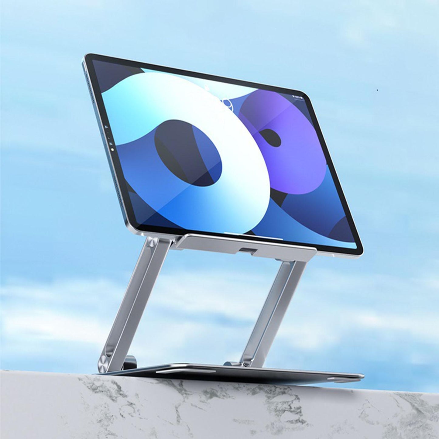 Tablet Stand Laptop Stand Hollow Design Riser for iPad Smartphones Notebook