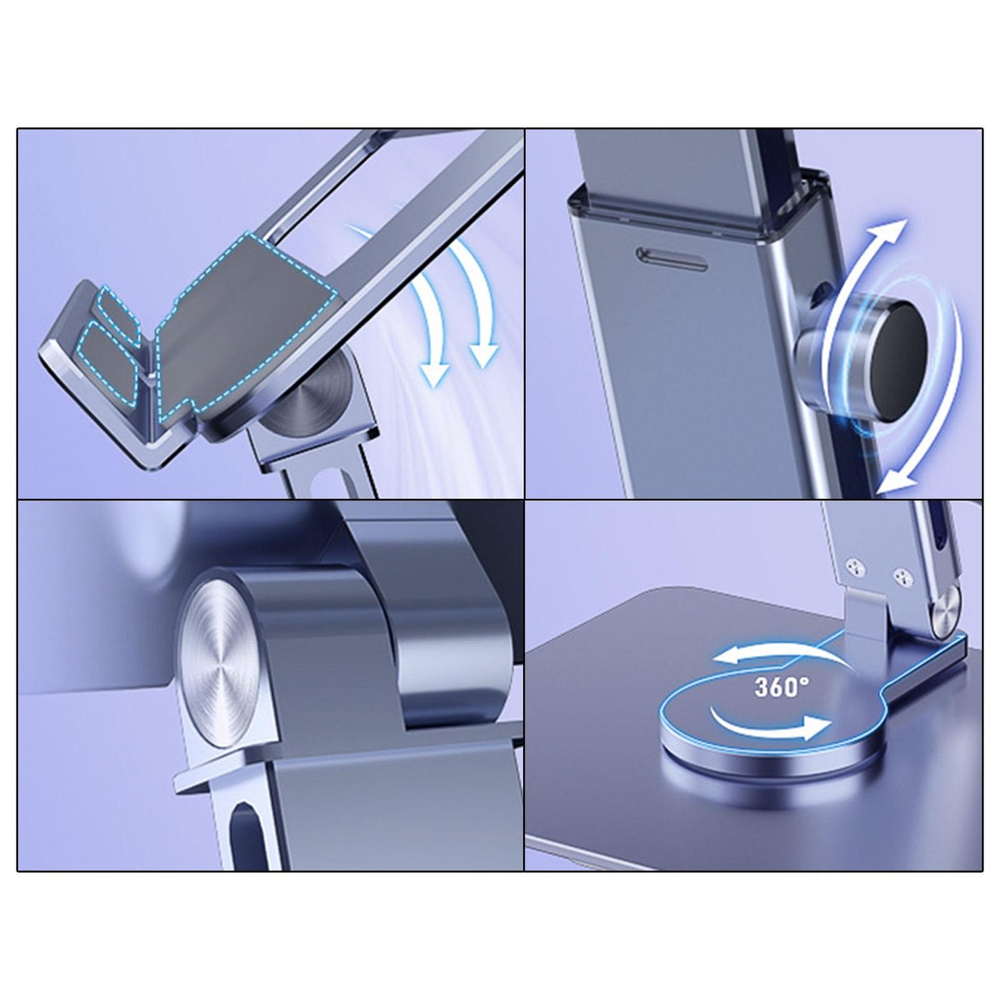 Tablet Stand Laptop Stand Hollow Design Riser for iPad Smartphones Notebook