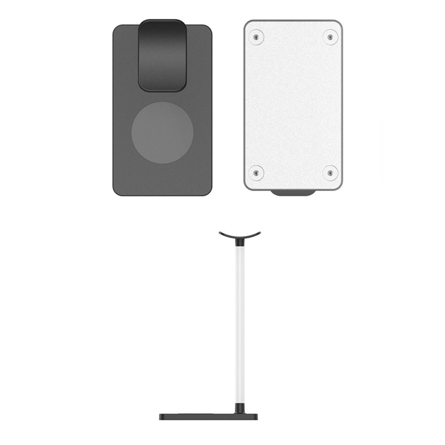 Headphone Stand with Wireless Charger for Qi Phones Men Gift Portable 2-In-1