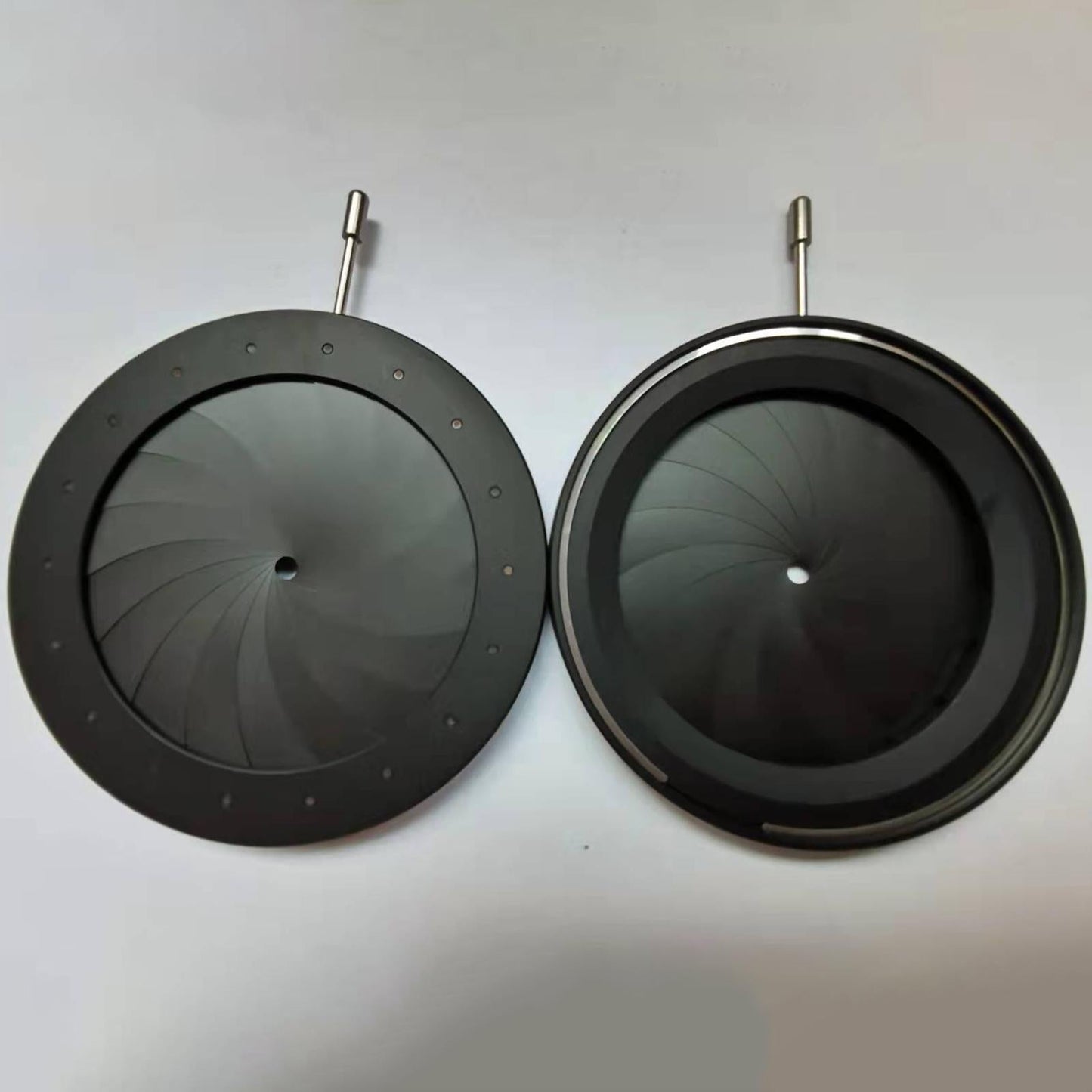 Variable Iris Manual Aperture Camera Microscope Optical Diaphragm 1-16mm