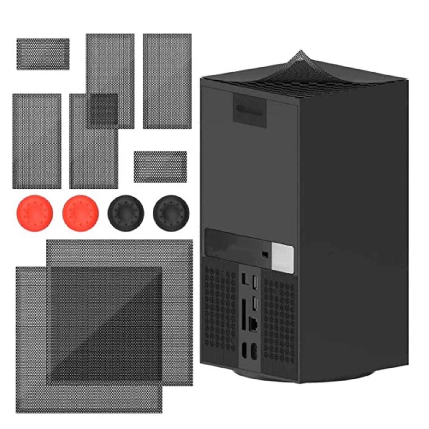 Vent Dust Filter Cover Dustproof for Xbox Series x Accessories Easy Install 2 Set DustProof Suit
