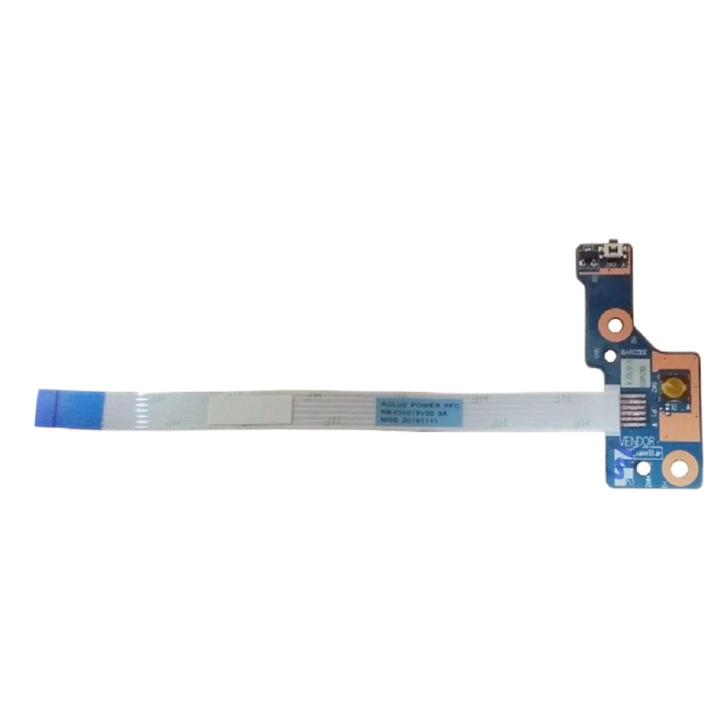 Power Button Board Metal and Plastic for Lenovo G40-30 G40-45 Ns-A272 Blue