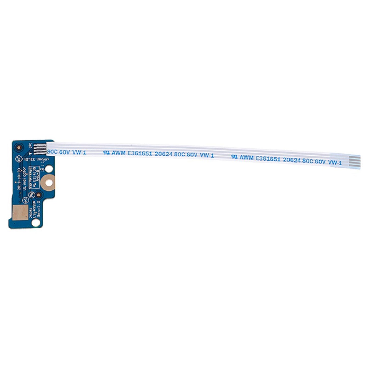 Power Switch Button Board with Cable High Performance for HP Ls-A991P Laptop