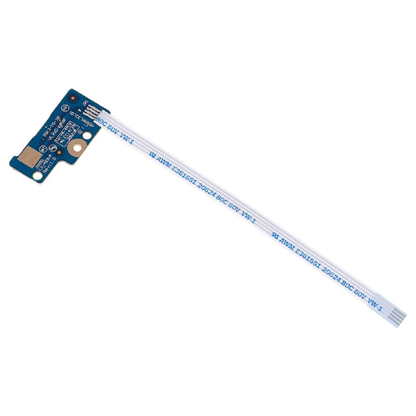 Power Switch Button Board with Cable High Performance for HP Ls-A991P Laptop