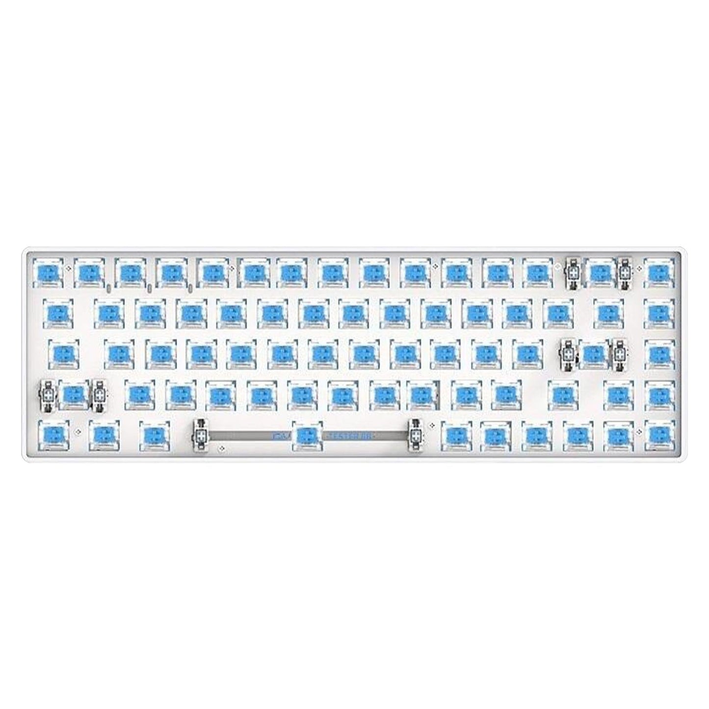 TESTER68 2-Mode Wireless BT5.0 and 2.4G Mechanical Keyboard Kit Option 2
