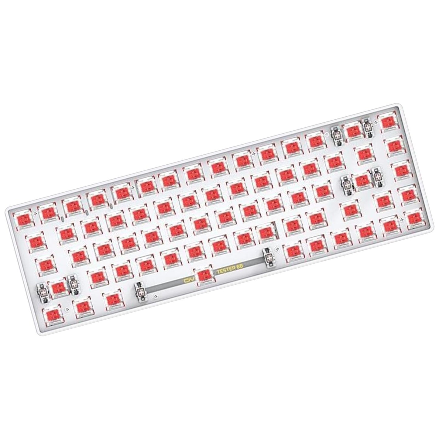 TESTER68 2-Mode Wireless BT5.0 and 2.4G Mechanical Keyboard Kit Option 3