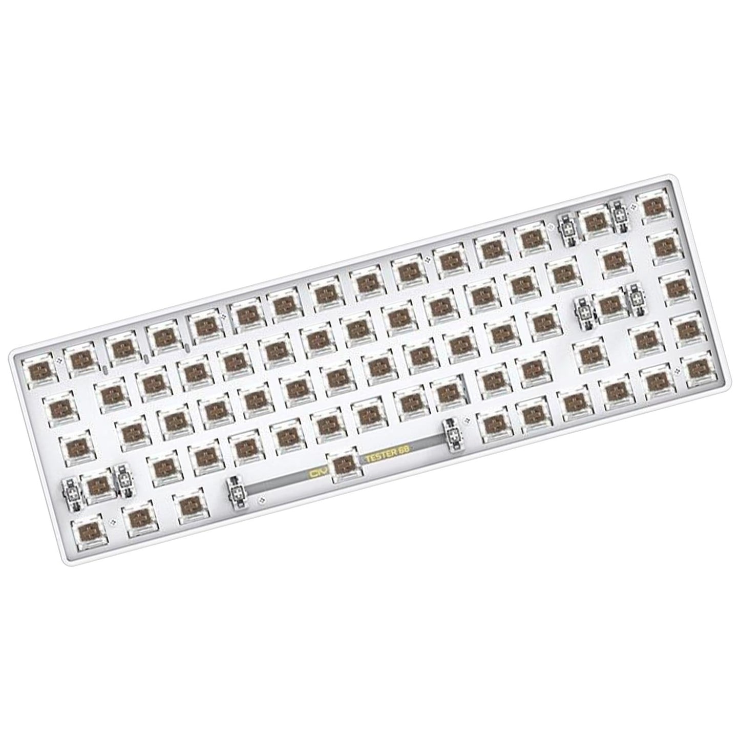 TESTER68 2-Mode Wireless BT5.0 and 2.4G Mechanical Keyboard Kit Option 4