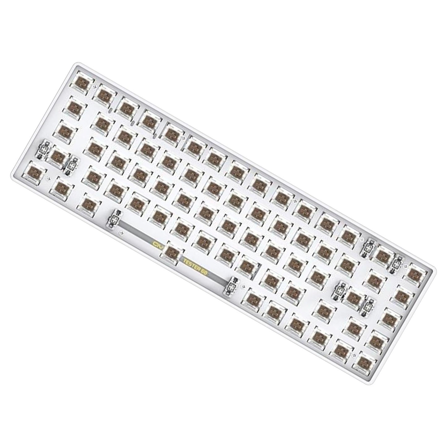 TESTER68 2-Mode Wireless BT5.0 and 2.4G Mechanical Keyboard Kit Option 4