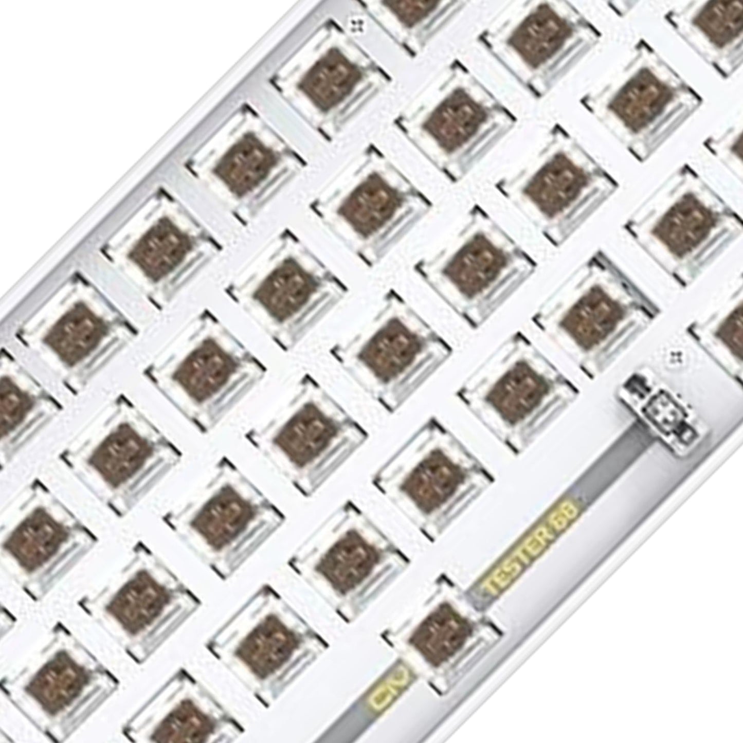 TESTER68 2-Mode Wireless BT5.0 and 2.4G Mechanical Keyboard Kit Option 4