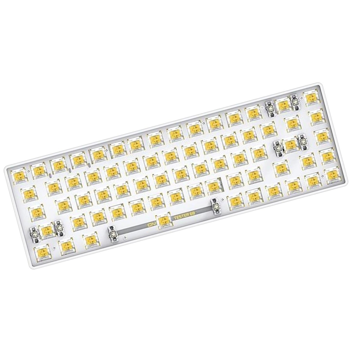 TESTER68 2-Mode Wireless BT5.0 and 2.4G Mechanical Keyboard Kit Option 5