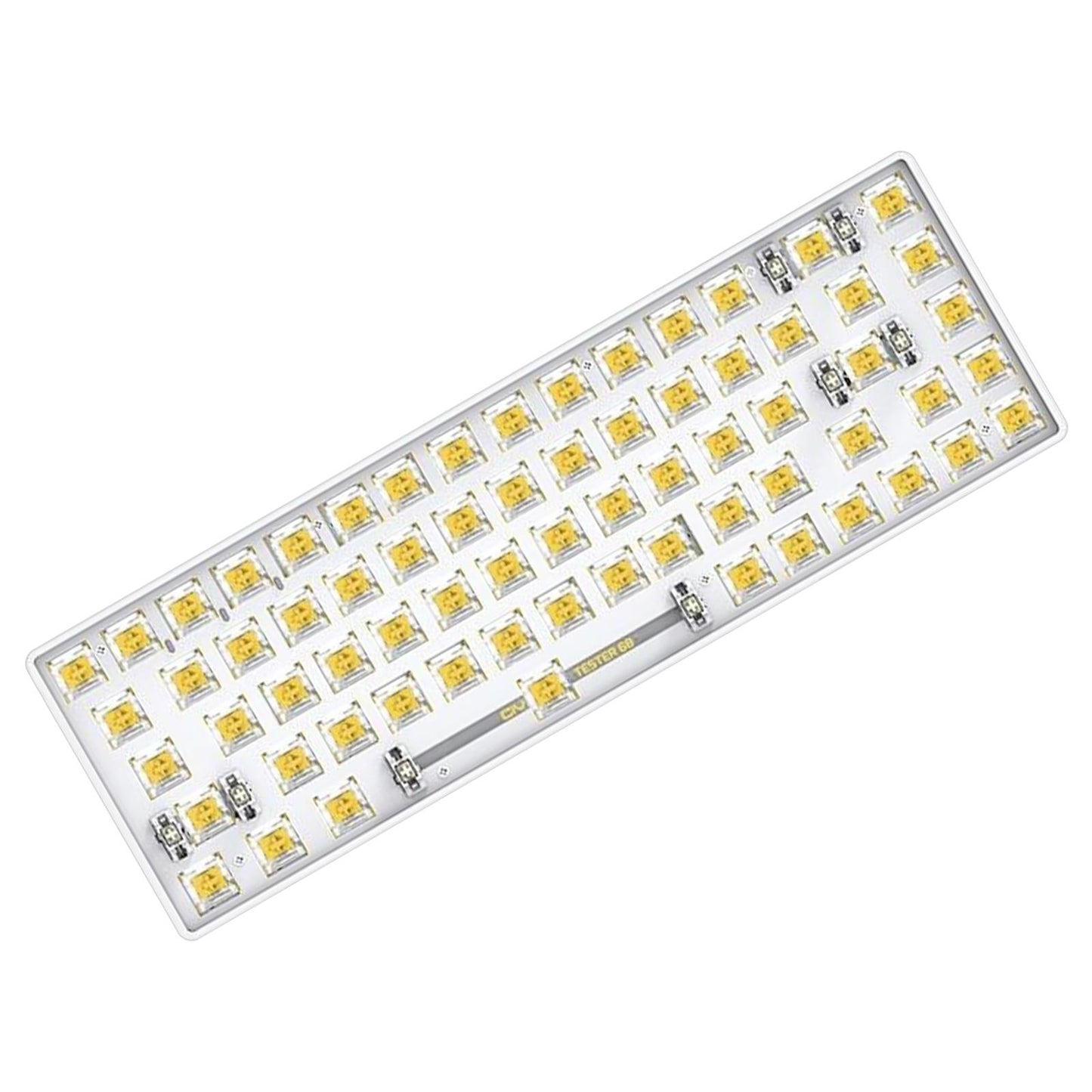 TESTER68 2-Mode Wireless BT5.0 and 2.4G Mechanical Keyboard Kit Option 5