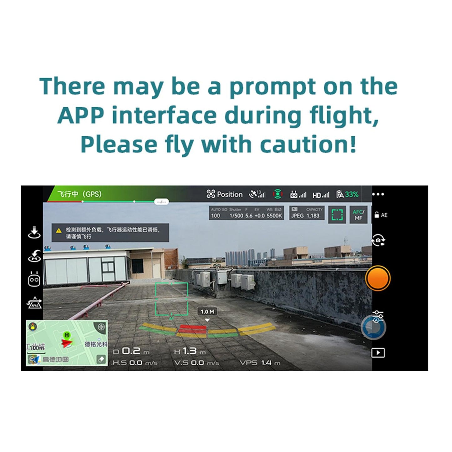 Landing Gear Semi-Enclosed Propellers Guard for DJI Mavic Air 2/2S Drones