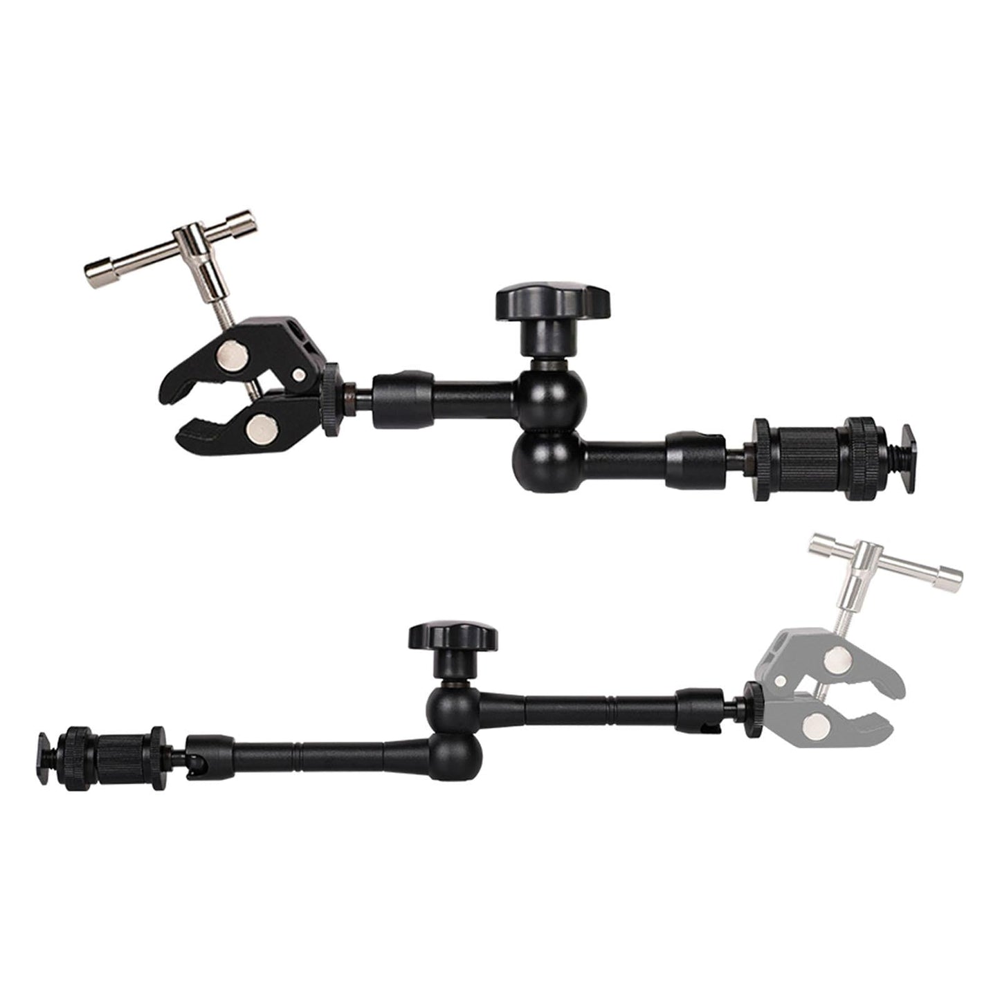 Articulating Magic Arm with Super Clamp for Camera Rig Flash Light 7inch