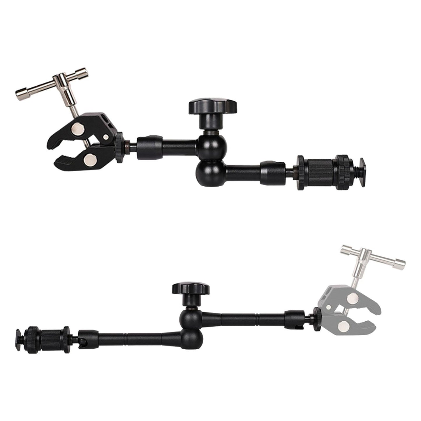 Articulating Magic Arm with Super Clamp for Camera Rig Flash Light 7inch