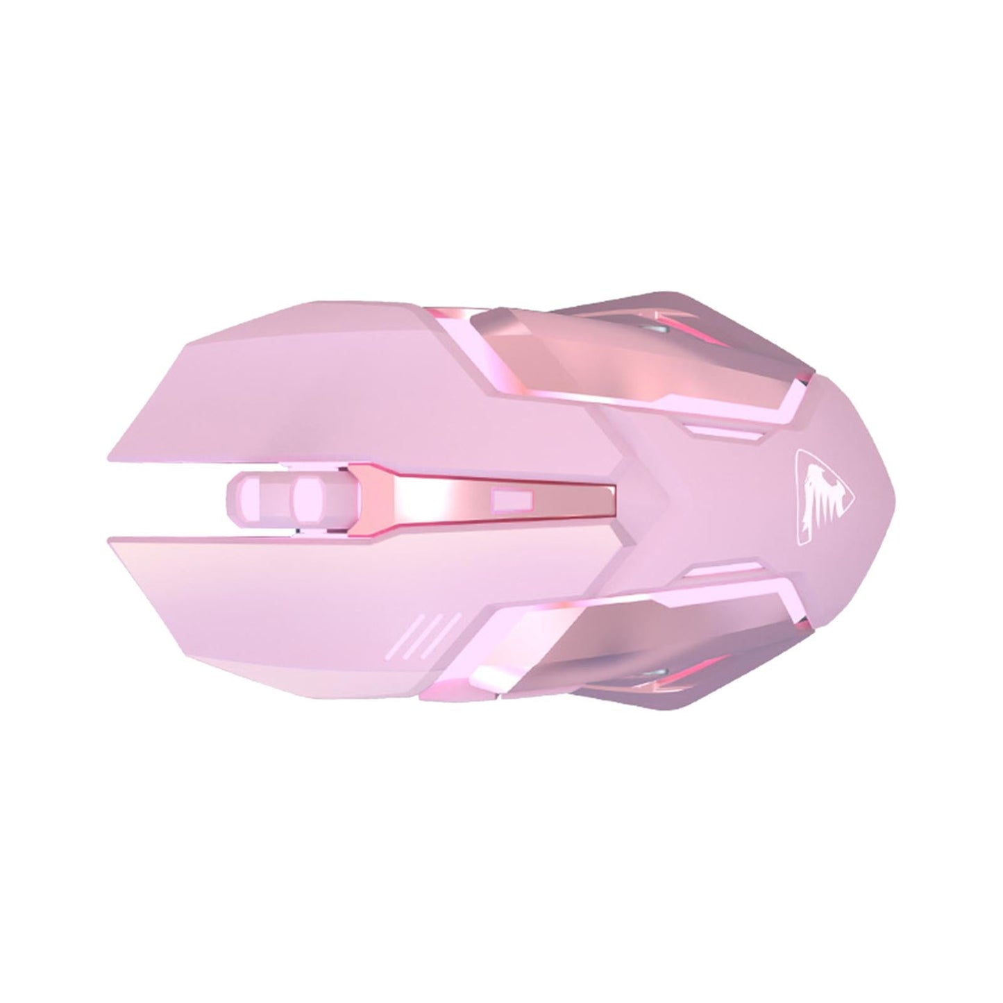G304 2.4G Wireless Mouse PC Ergonomic LED Light Computer with Receiver Pink